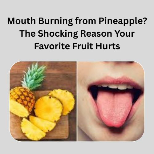 Mouth Burning from Pineapple? The Shocking Reason Your Favorite Fruit Hurts - Herbal Care Products - Blog