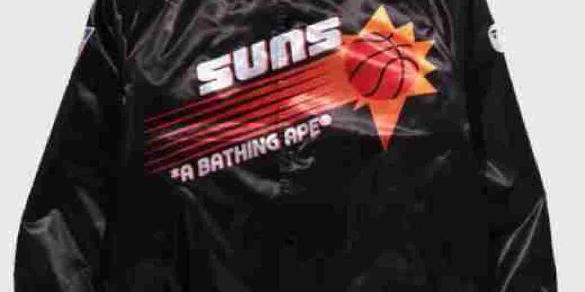 The Ultimate Style Statement Phoenix Suns Black Satin Jacket