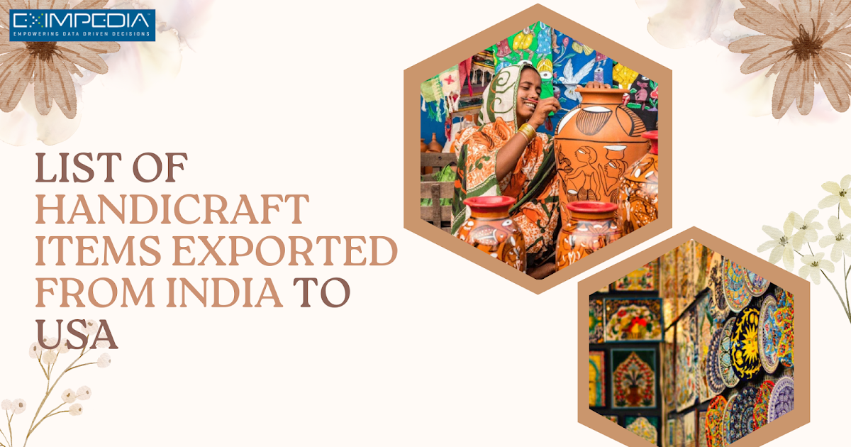 List of Handicraft Items Exported from India to USA