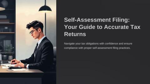 Accurate and stress-free self-assessment tax filing.