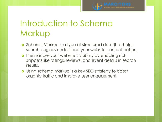 How Our Free Schema Markup Generator Boosts Your Website’s Visibility | Marcitors | PDF