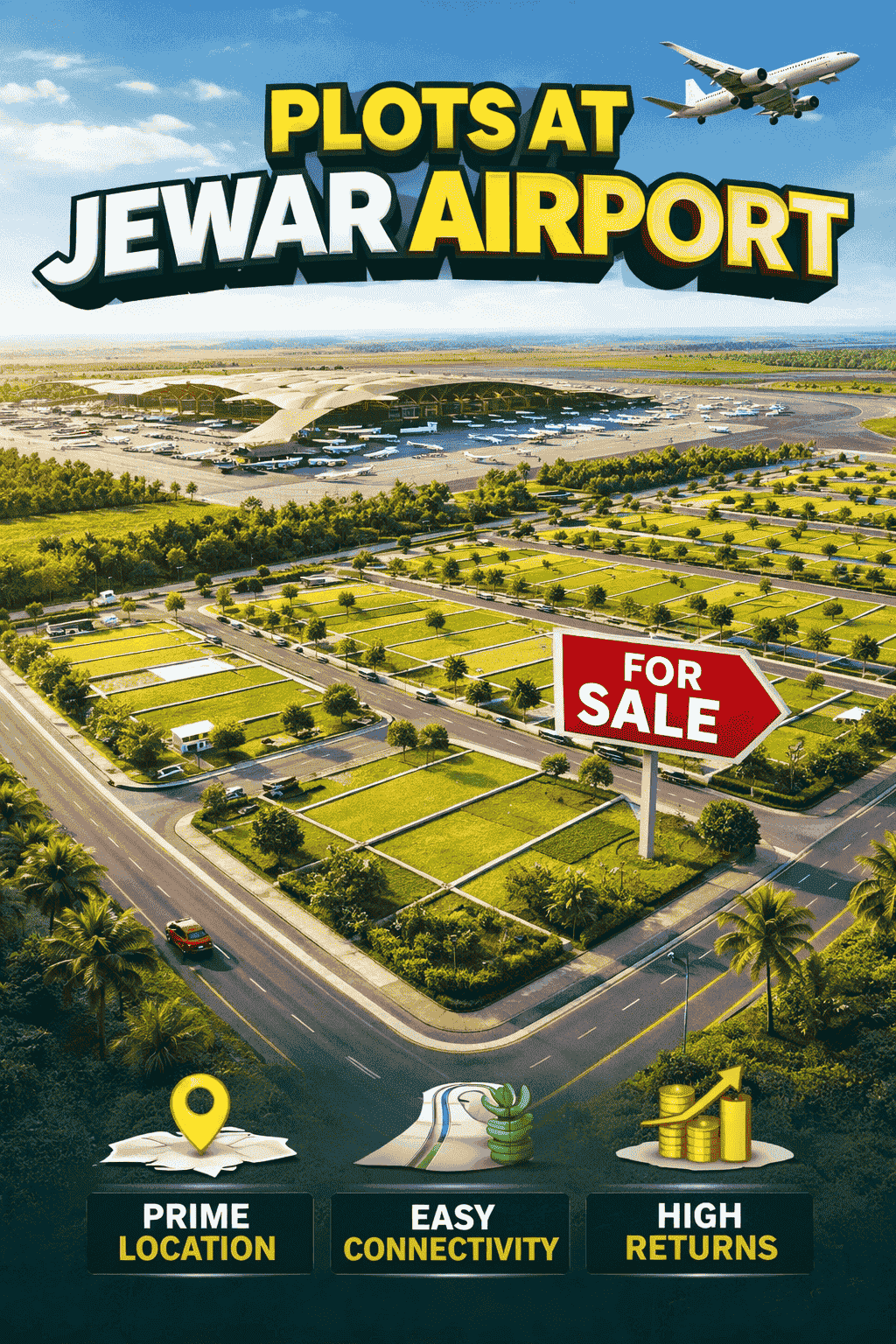 Plots at Jewar Airport – A Smart Investment Opportunity with Anugrah Homes - Blogingers