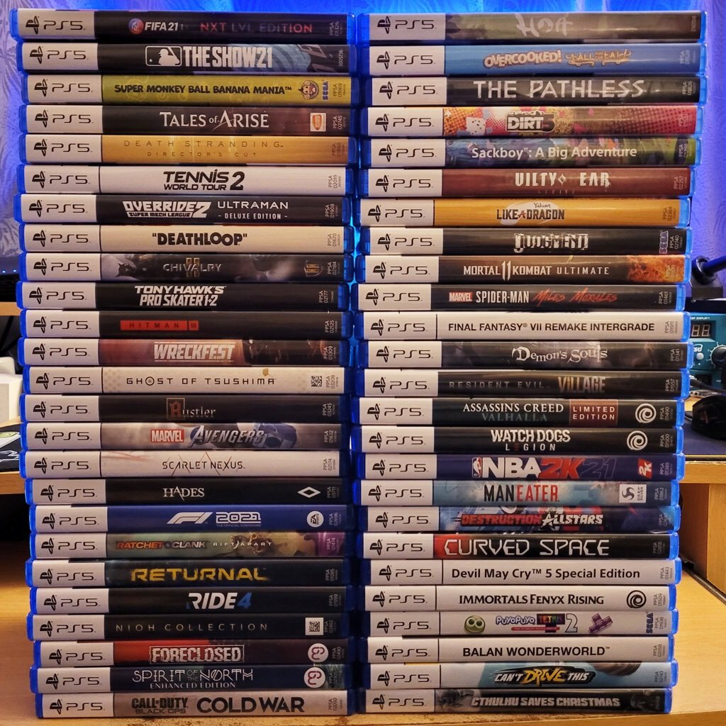 PS5, PS4 and 3 CD Pallets for Resale | Bulk Pallet Deal