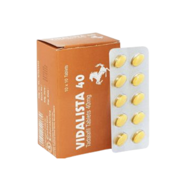 Buy Vidalista 40 Online in USA | Effective Tadalafil for ED Treatment