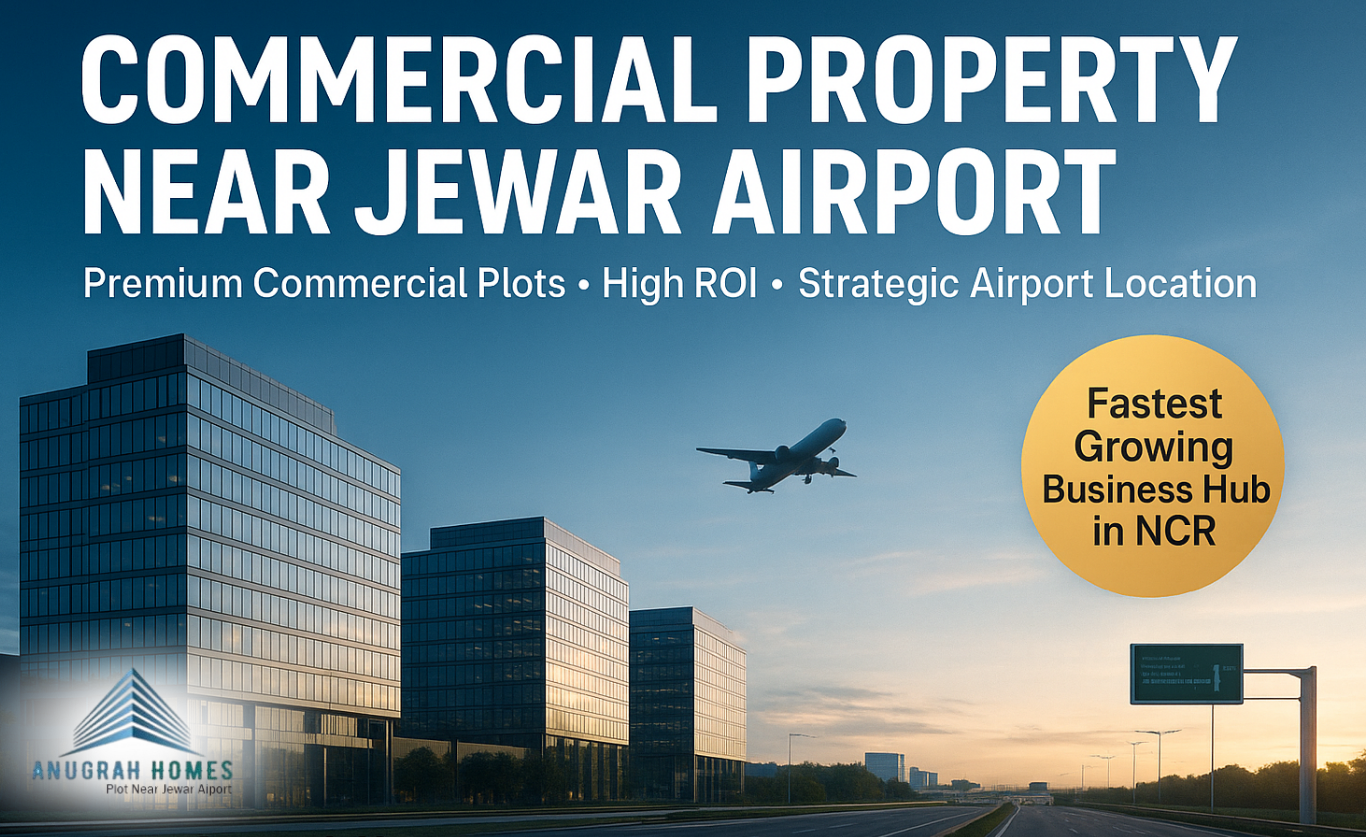 Why Are Investors Choosing a Commercial Plot Near Jewar Airport in 2025? - Neha Net In