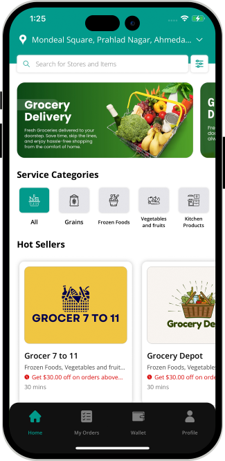 Ocado Clone: White Label Grocery App