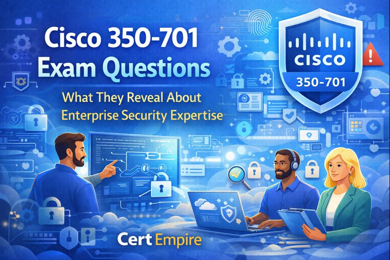 Focused Cisco 350-701 Exam Questions for Targeted Prep