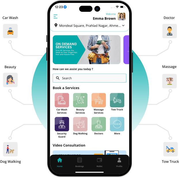 TaskRabbit Clone - On Demand Handyman App