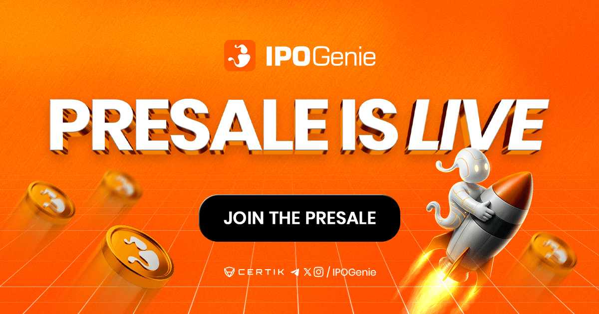 IPO Genie | Top Crypto Presale 2026 - AI Investing