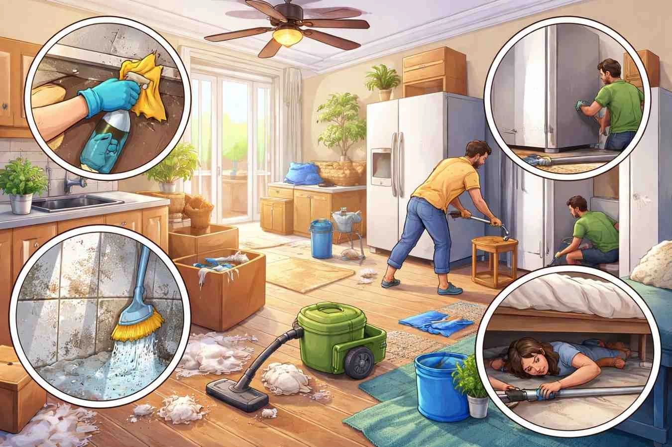 What Areas Are Often Missed During Moving House Cleaning