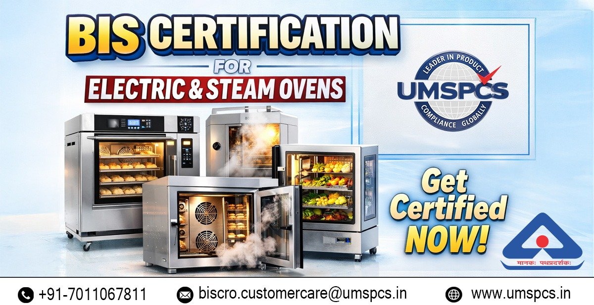 BIS Certification for Electric Forced Convection Ovens & Cookers