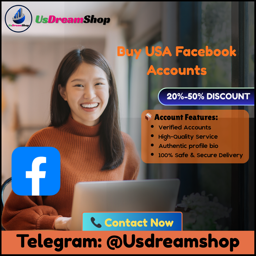 Buy USA Facebook Accounts - 100% Verified & Safe In (2026)