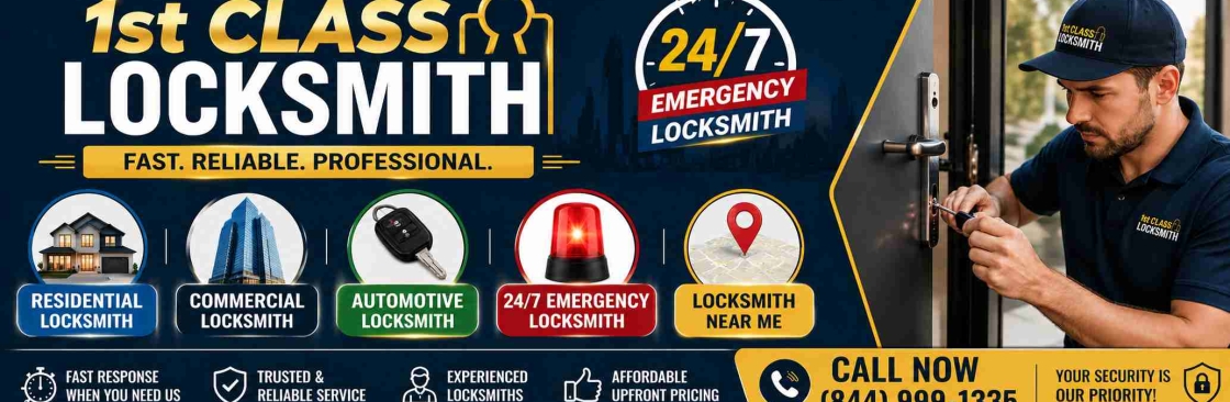 1stclass locksmith Cover Image