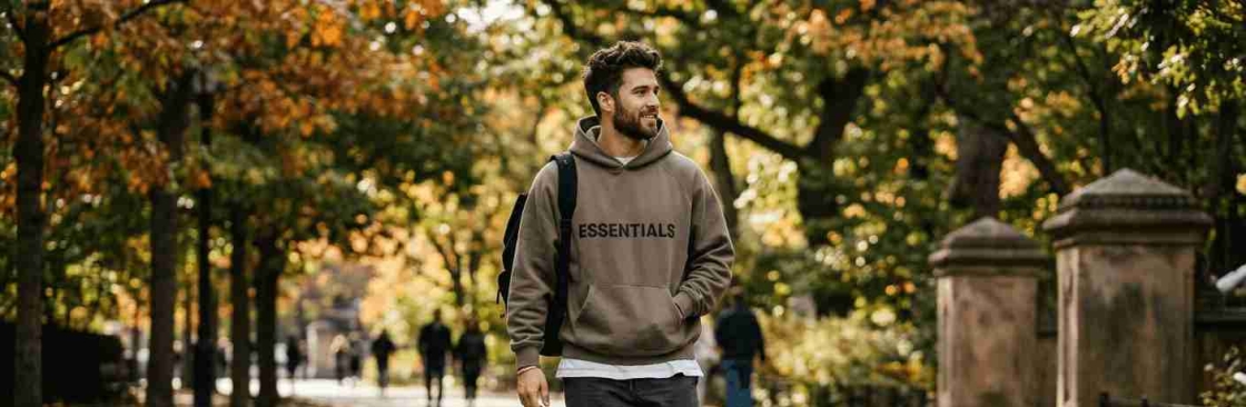 essentials oversized hoodie Cover Image