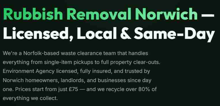 Rubbish Removal Norwich Profile Picture