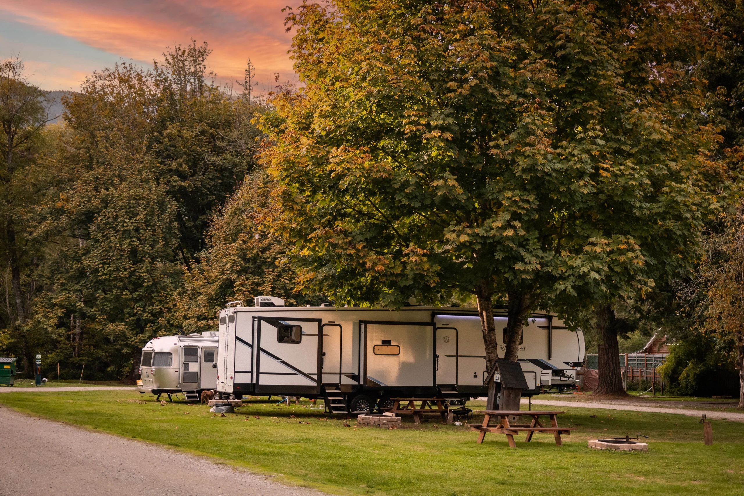 North Cascades RV Camping with WiFi, Hookups & Fire Rings