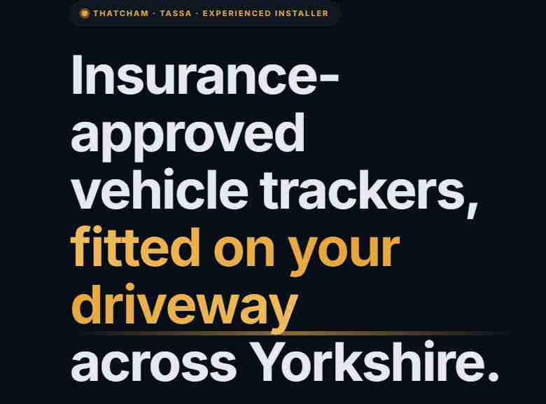 Insurance Approved Vehicle Trackers Profile Picture